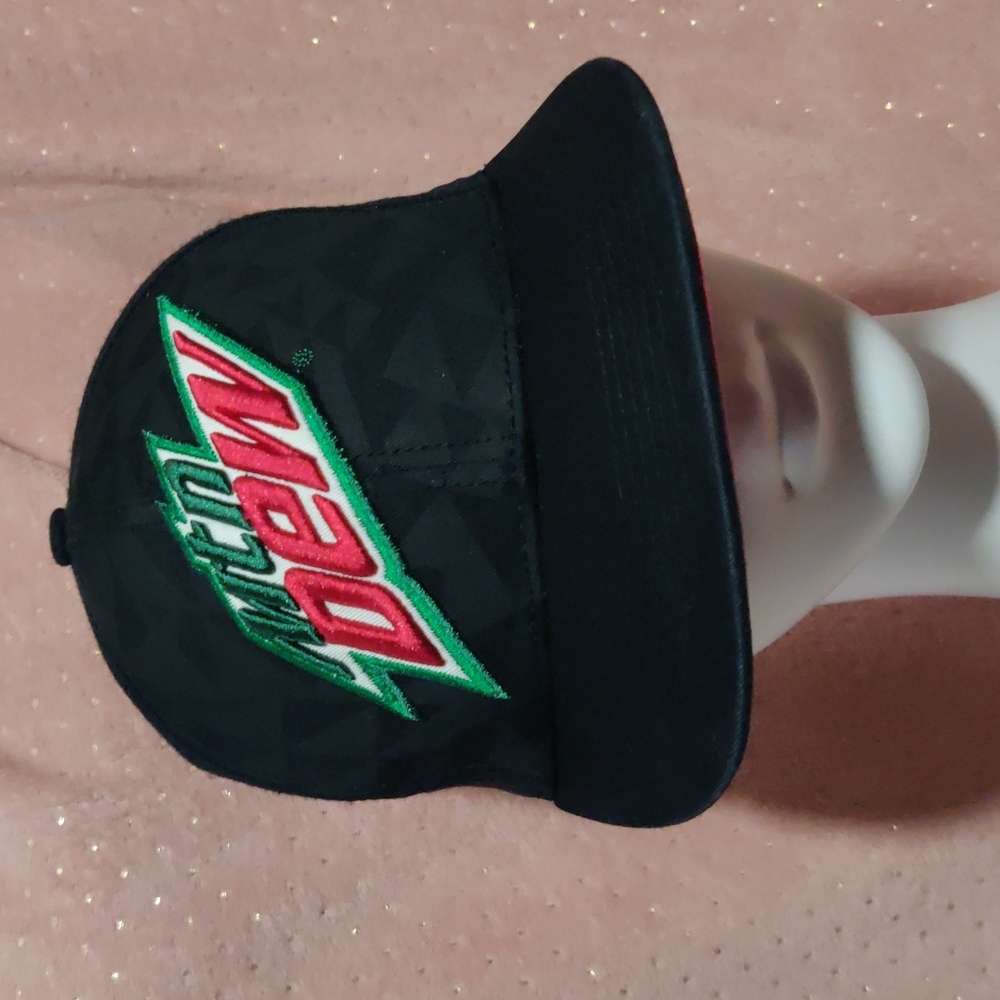 Mountain Dew 2015 Adjustable Snapback Cap/Hat - image 2